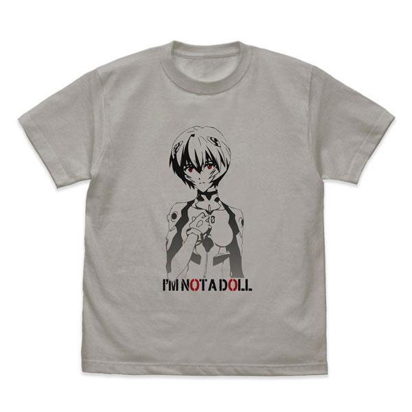 [預訂] EVANGELION 綾波零 漸層 T恤/LIGHT GRAY-XL《25年10月預約》