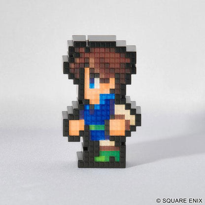 最終幻想像素重製版，巴茲·克勞薩角色像素風格立體模型。