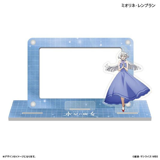 [Pre-order] Mobile Suit Gundam Mercury Witch Stand Card Holder Miolina Rembrandt Dress Ver. "Pre-order March 25"