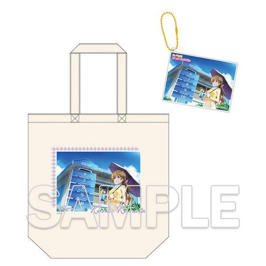 [Pre-order] Love Live! Nijigasaki Gakuen School Idol Club will travel with you tote bag &amp; acrylic card keychain Omi Kanata "October 24 reservation"