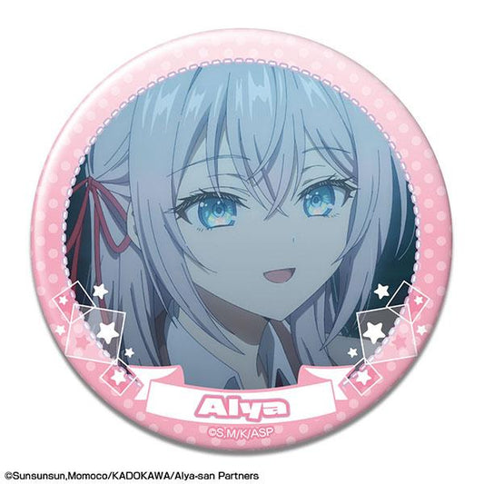 [Pre-order] TV animation "Ellie's classmate next to me who occasionally speaks softly in Russian to hide her shame" Badge design 13 (Ellie/M) "Reservation for November 24"