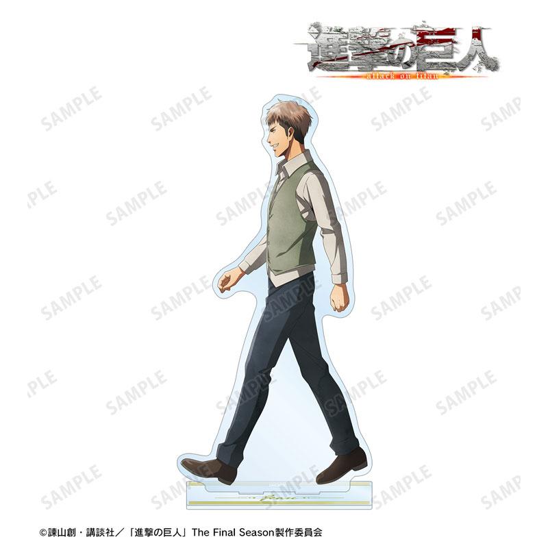 [Pre-order] Attack on Titan's newly painted John walking, watercolor style ver. Extra large stand "Pre-order for October 24"