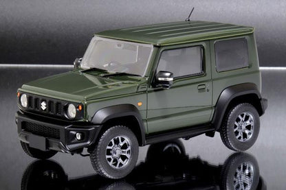 1/24 鈴木Jimny JB74 (JC/叢林綠) 模型，車NEXT系列 No.23，叢林綠色。