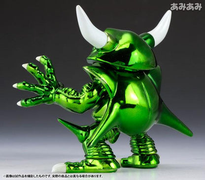 [預訂] 勇者鬥惡龍 Metallic Monsters Gallery 死亡比薩羅 金屬色澤模型，側面展示。