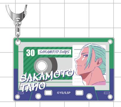 [預訂] SAKAMOTO DAYS 坂本日常 坂本太郎B款鑰匙扣，卡帶設計，角色側臉圖。
