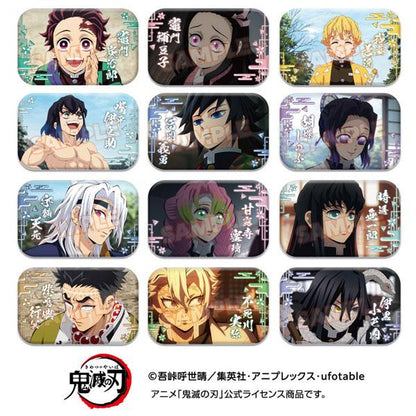 [預訂] 動畫「鬼滅之刃 」圓角徽章8　12個入BOX《25年7月預約》