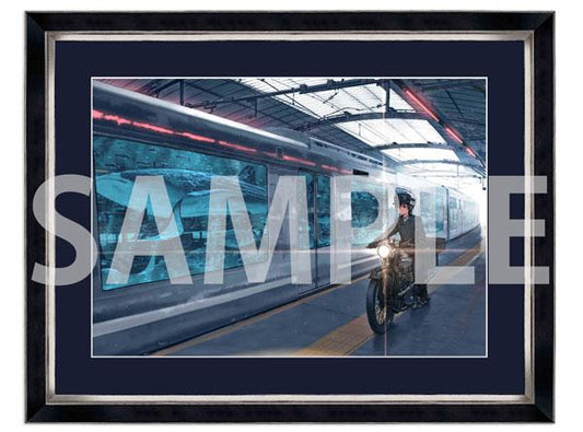 [預訂] 『奇諾之旅 the Beautiful World』25週年紀念 B4掛畫 C 車站《25年12月預約》