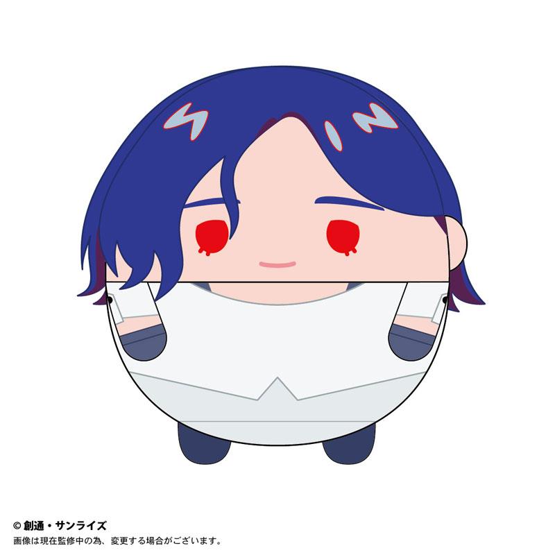 [預訂] 機動戰士Gundam GQuuuuuuX 毛公仔，6個入BOX其中一款設計圖。