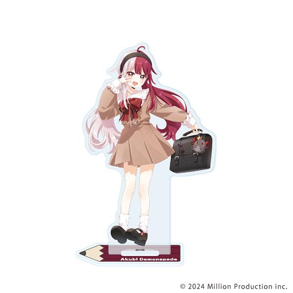 [預訂] 立牌「Million Production」08/Akubi Demonspade 制服風衣裝ver.(原創插圖)《25年8月預約》