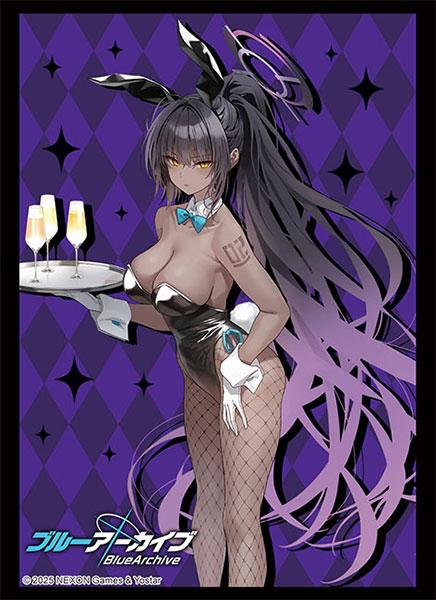 [預訂] 武士道 卡片套Collection高級版：蔚藍檔案『花凜(兔女郎)』，兔女郎裝扮角色手持酒杯。