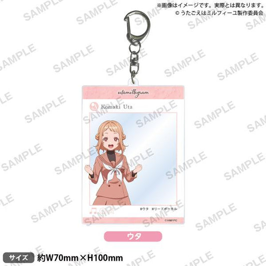 [預訂] TV動畫「歌聲是法式千層酥」 SNS風格鑰匙圈 歌《25年11月預約》