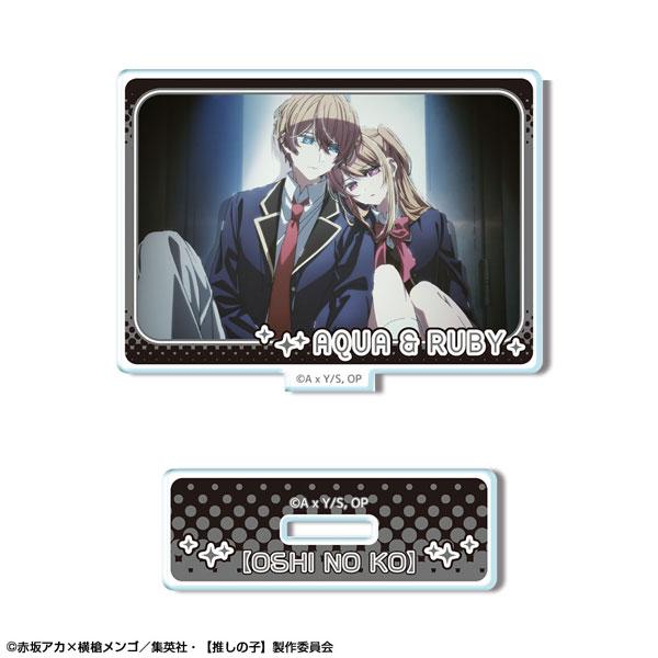 [Pre-order] TV Animation My Recommended Kids Mini Stand Ver.3 Design 08 (Aqua &amp; Ruby) "Reservation for November 24"