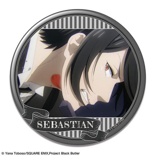 [Pre-order] TV Anime Black Butler - Boarding School Chapter - Badge Design 09 (Sebastian Michaelis/I) "Reservation for November 24"