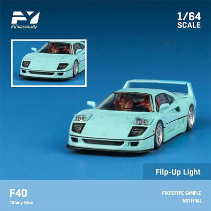 [預訂] 1/64 F40 Tiffany Blue《25年5月預約》
