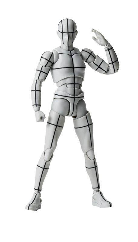 [預訂] S.H.Figuarts Body-kun -運動- Edition -線框-(Gray Color Ver.)《25年1月預約》