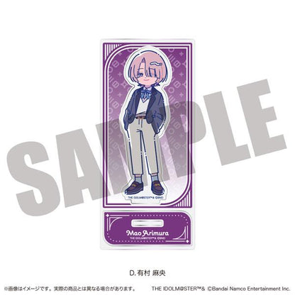 「學園偶像大師」有村麻央立牌，穿著制服全身站姿。