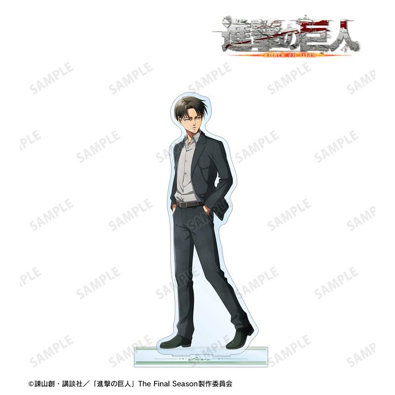 [Pre-order] Attack on Titan's newly painted Levi's Walk・Watercolor style ver. Extra large stand "Pre-order for October 24"