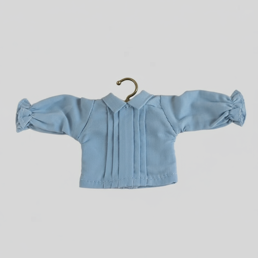 經典風琴褶襯衫 [OB11/黏土娃]