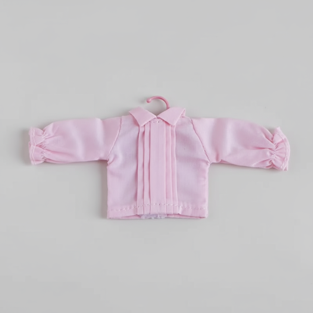 經典風琴褶襯衫 [OB11/黏土娃]