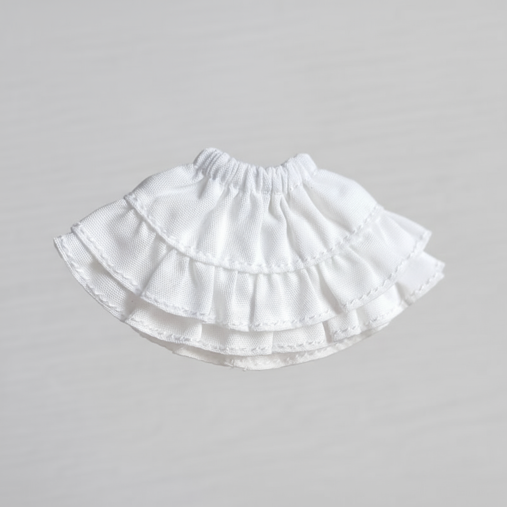 Classic Double Ruffle Skirt [OB11/GSC Doll]