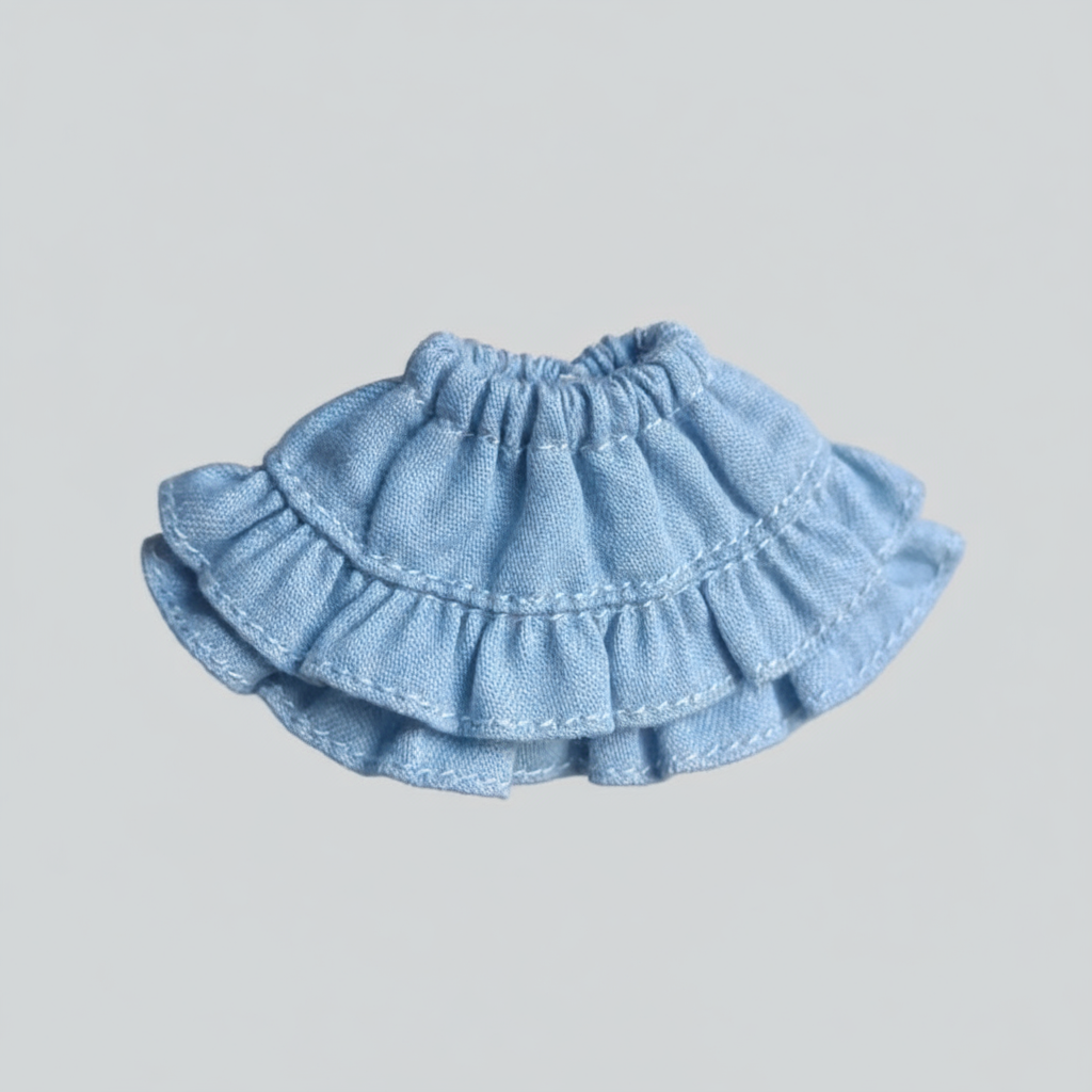 Classic Double Ruffle Skirt [OB11/GSC Doll]