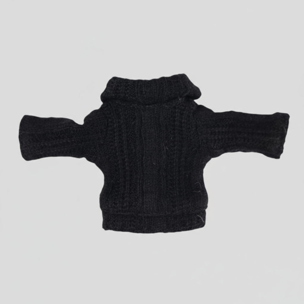 經典麻花翻領毛衣 [OB11/黏土娃]