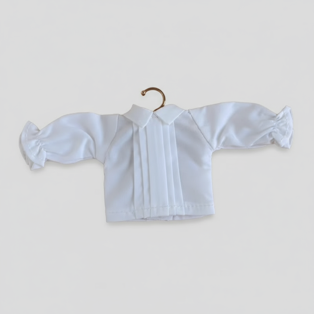 經典風琴褶襯衫 [OB11/黏土娃]