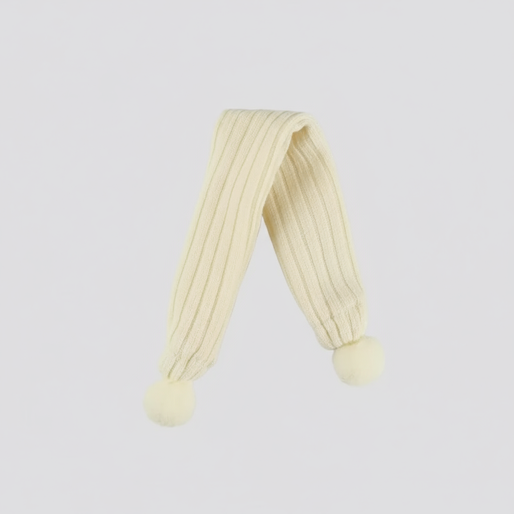 Playful Pompom Knit Scarf [OB11/GSC Doll]