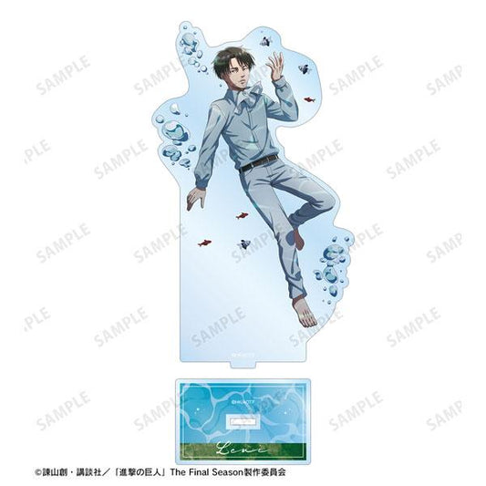 [Pre-order] Attack on Titan Levi Aquatic Float ver. BIG stand "Pre-order for May 24"