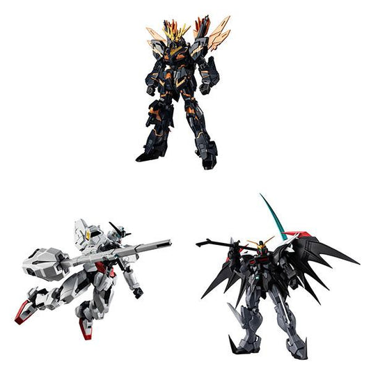 [Pre-order] GUNDAM UNIVERSE UNICORN GUNDAM 02 BANSHEE NORN/GUNDAM CALIBARN/GUNDAM DEATHSCYTHE HELL(EW) 3 types set "May 24 reservation"