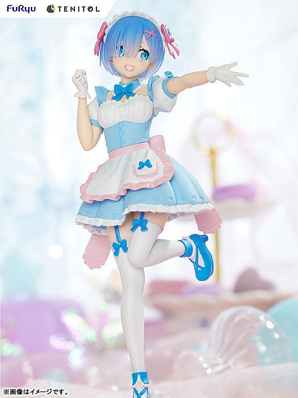 [Pre-order] TENITOL Re: Life in a Different World from Zero Yumekawa Maid Rem &amp; Ram Bonus Comes with Set Finished Model "Reservation for August 24"