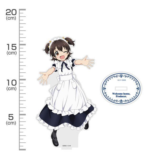 [Reservation] Idol Master Cinderella Girls U149 Akagi Miria Standing Card (Large) Cure Maid Café "Reservation for February 24"