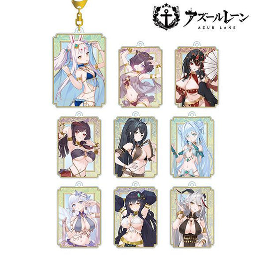 [Pre-order] Azur Lane Drawing Illustration Dancer Ver. Keychain 9 Box "Reservation for February 24"