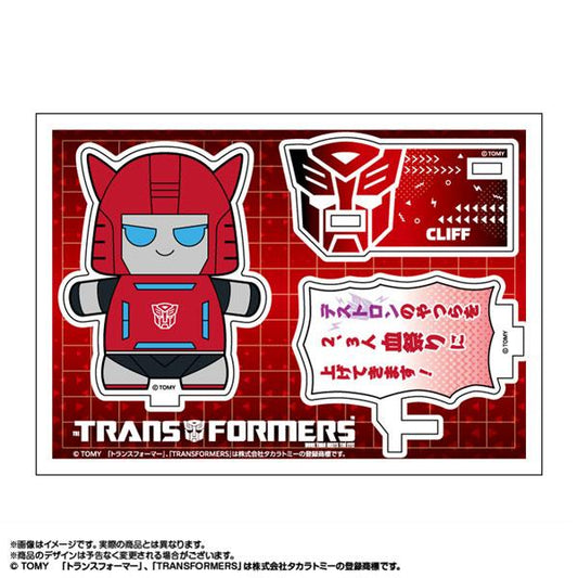 [Reservation] Transformers Cliffjumper Standing Sign "Reservation for February 24"