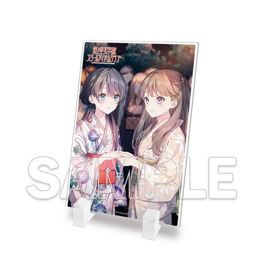 [Reservation] "Hasunokora Girls' Academy School Idol Club" Mini Acrylic Board Sayaka &amp; Ji "Reservation for January 24"