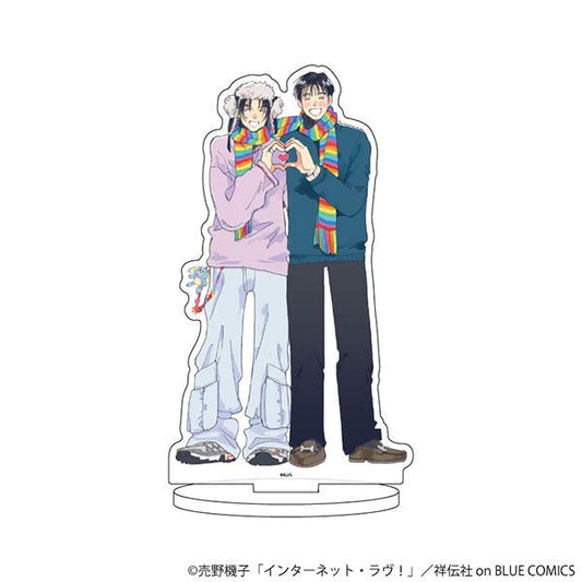 [Pre-order] Standing card "Internet Love!" 01/Uno &amp; Tenma Miki (original illustration) "March 24 reservation"