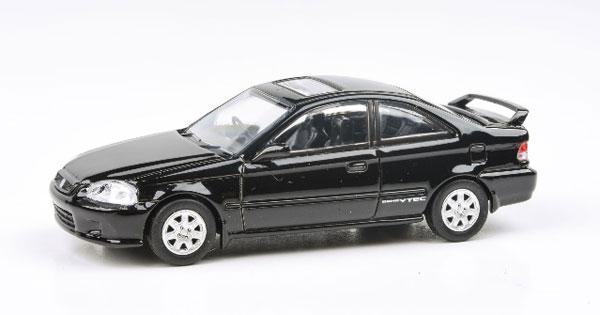 [預訂] 1/64 本田 Civic Si EM1 1999 弗拉門科黑色 LHD《24年4月預約》