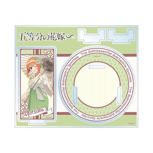 [Pre-order] Five-quarter wedding ∽ Retro-modern acrylic Noodle Stopper Yotsuba Nakano "Reservation for May 24"