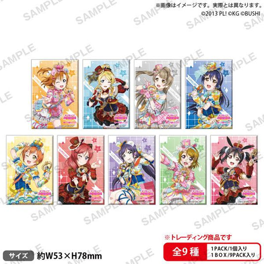 [Pre-order] Love Live! School Idol Festival Square Badge μ's Idol Costume ver BOX "March 24 Pre-order"