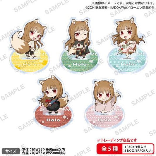 [Pre-order] Wolf and Spice merchant meets the wise wolf Holo Manman Trading Stand 5 pieces in the BOX "Reservation for April 24"