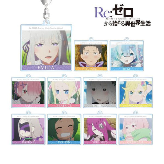 [Pre-order] Re: Life in a Different World from Zero 11 keychains in BOX "Pre-order in February 2024"