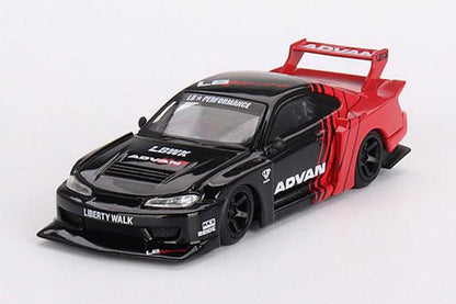 [預訂] 1/64 Nissan SILVIA(S15) LB-Super Silhouette SILVIA ADVAN(右手駕駛)《24年7月預約》