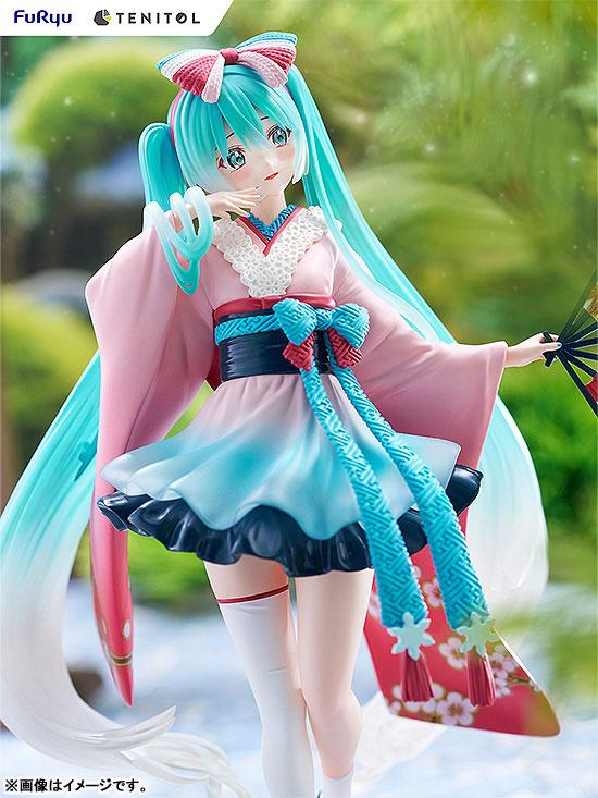 [Pre-order] TENITOL Hatsune Miku NEO TOKYO Series KIMONO finished model "Pre-order for September 24"