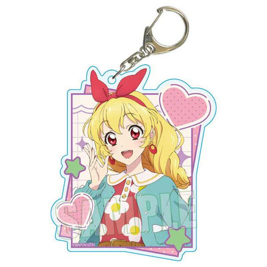 [Pre-order] Keychain Aikatsu! 10th STORY ~STARWAY TO THE FUTURE~ Hoshinomiya Berry retro pop ver. "Pre-order for February 24"